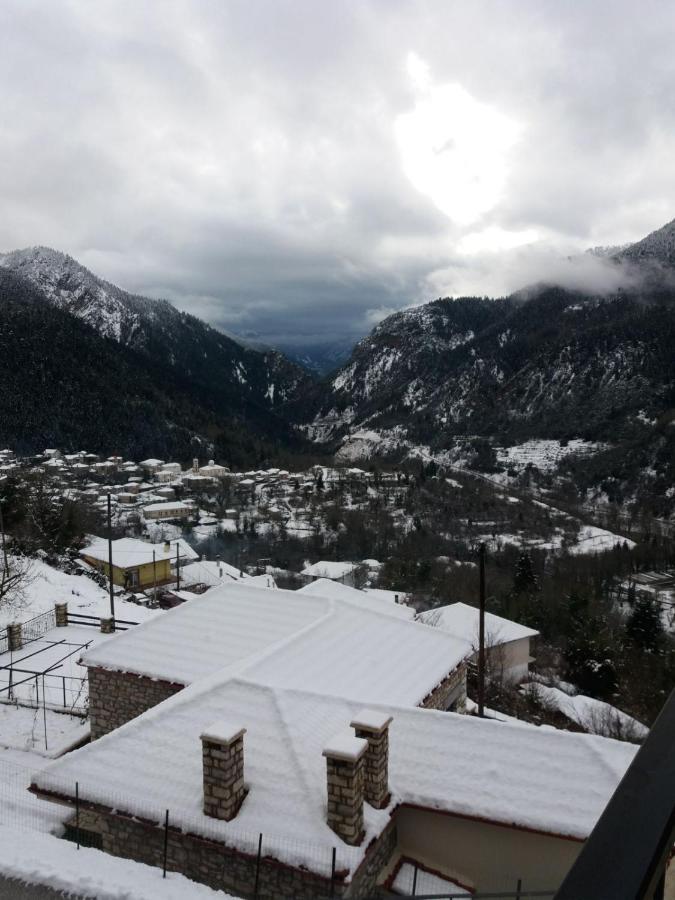 Δωμάτια Με Θέα Mega Chorio Экстерьер фото
